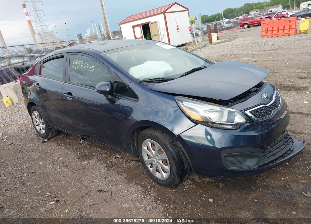 2013 KIA RIO EX VIN: KNADN4A30D6169261