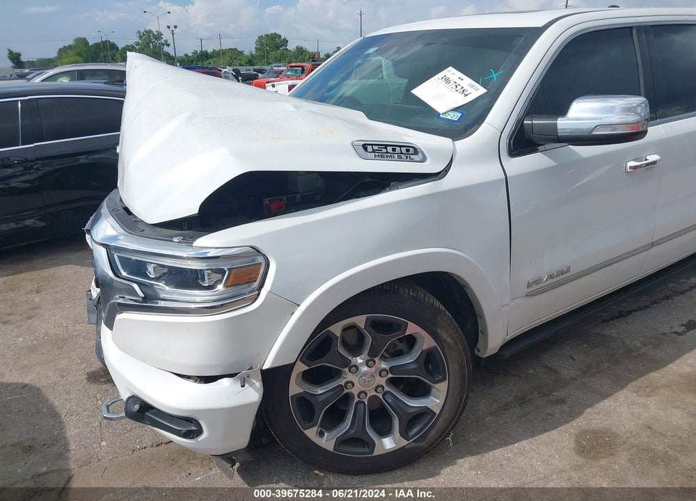 2019 RAM 1500 LIMITED 4X4 5'7 BOX VIN: 1C6SRFHT4KN873456