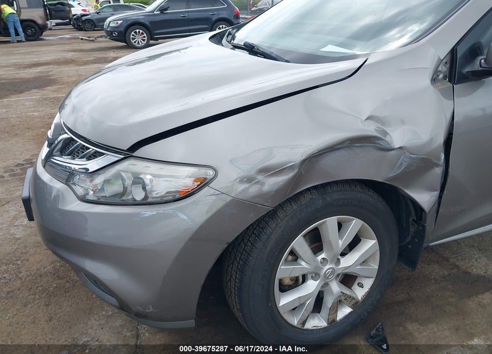 2012 NISSAN MURANO SL VIN: JN8AZ1MU7CW110935