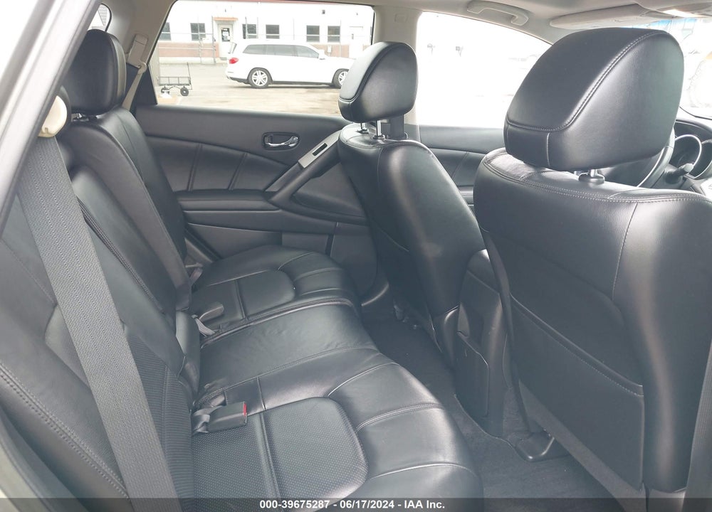 2012 NISSAN MURANO SL VIN: JN8AZ1MU7CW110935