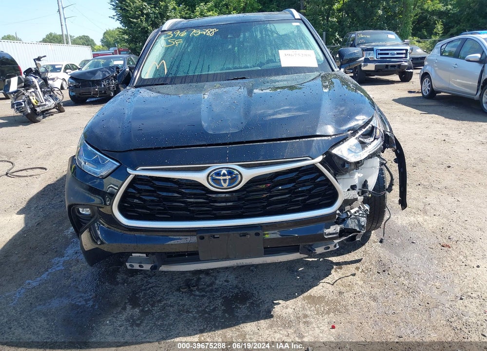 2022 TOYOTA HIGHLANDER HYBRID XLE BRONZE EDITION VIN: 5TDABRCH7NS540275