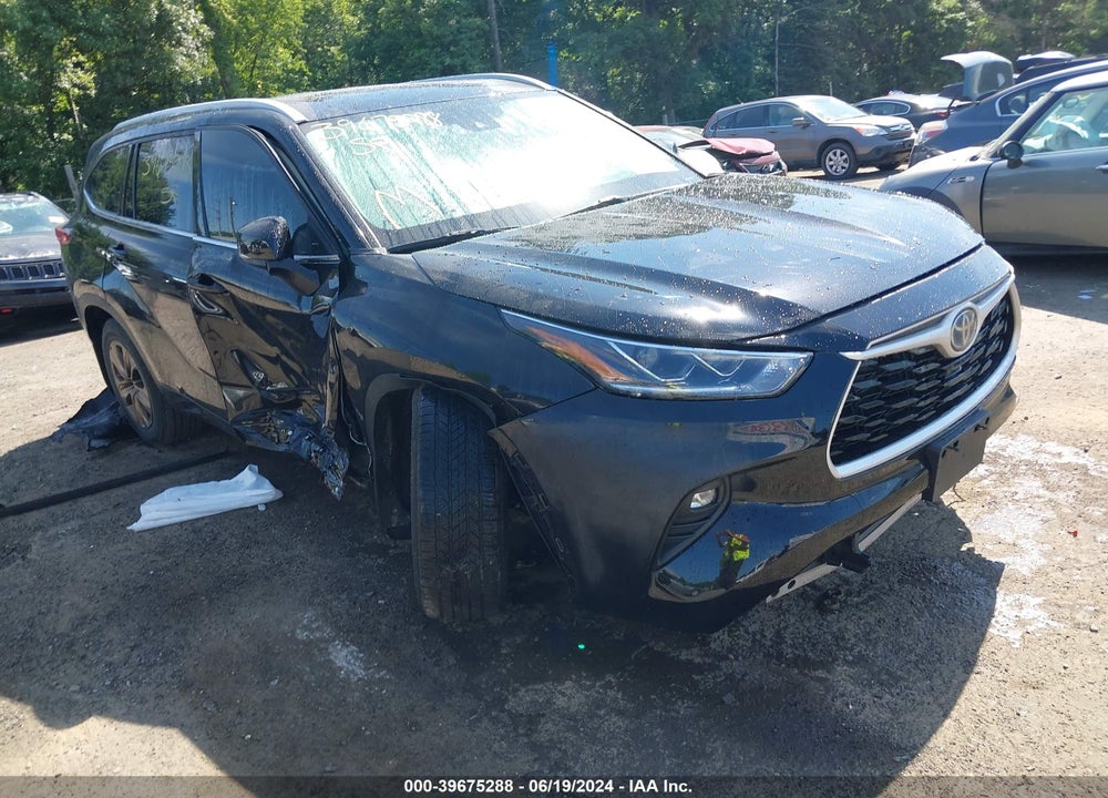 2022 TOYOTA HIGHLANDER HYBRID XLE BRONZE EDITION VIN: 5TDABRCH7NS540275