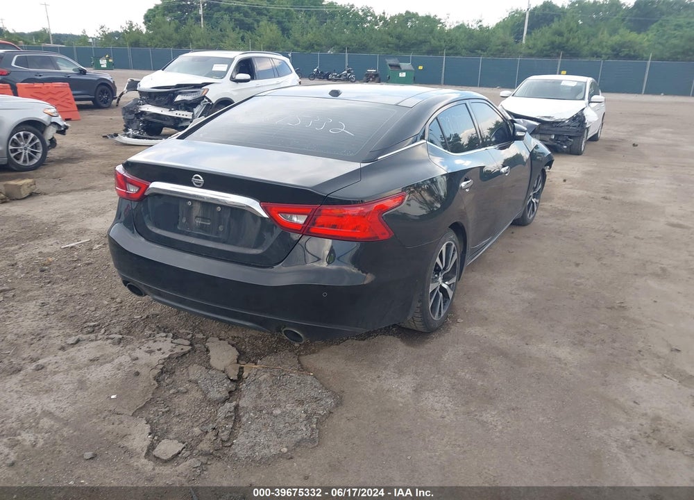 2018 NISSAN MAXIMA 3.5 SL VIN: 1N4AA6AP0JC381080