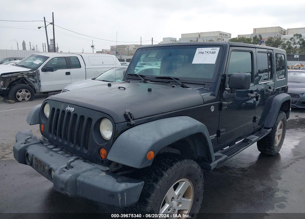 2008 JEEP WRANGLER UNLIMITED RUBICON VIN: 1J8GA69108L614849