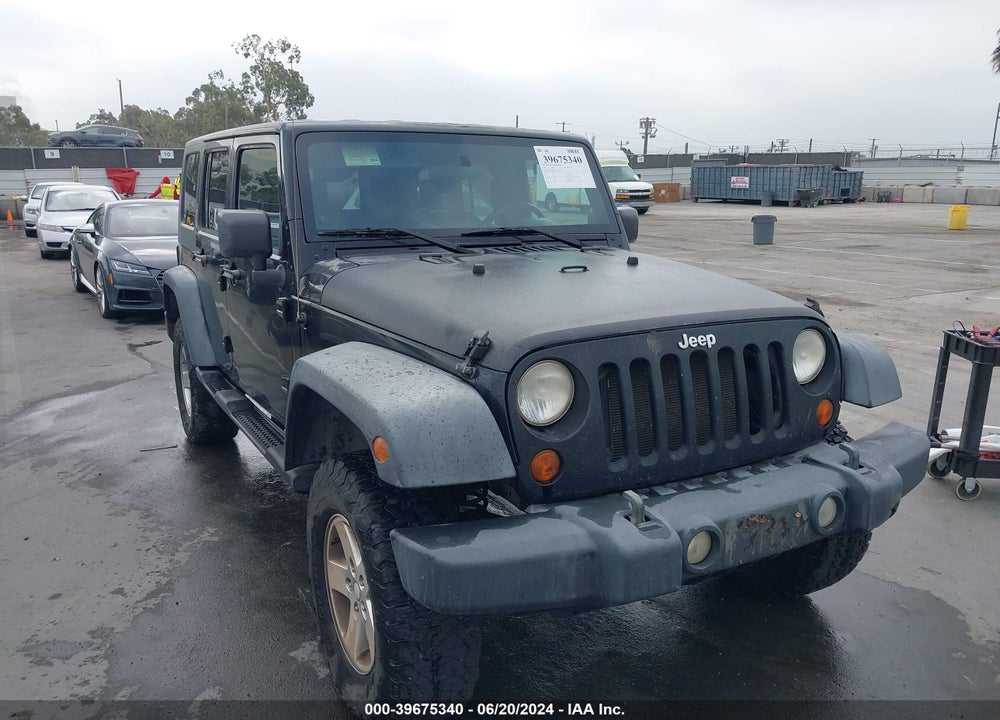2008 JEEP WRANGLER UNLIMITED RUBICON VIN: 1J8GA69108L614849