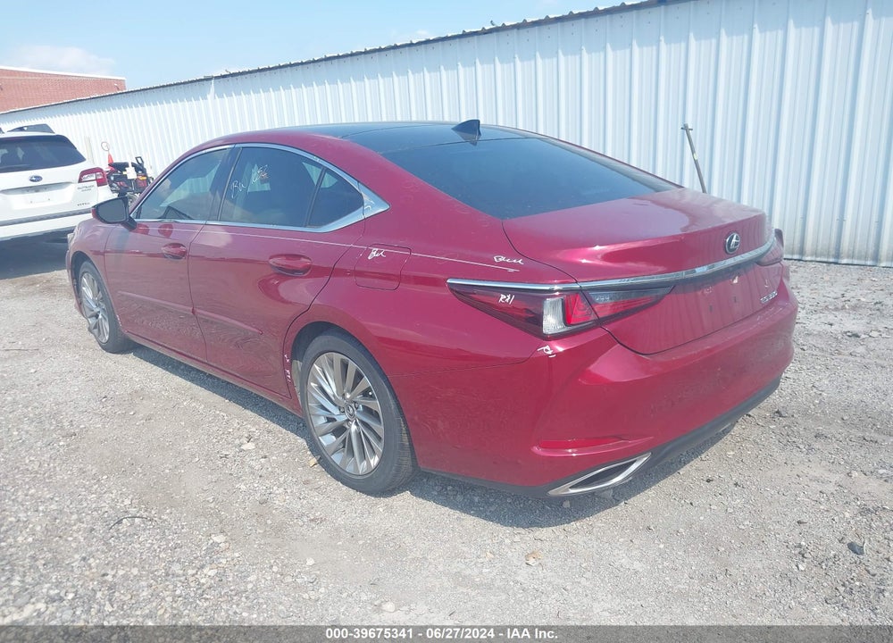 2020 LEXUS ES 350 LUXURY VIN: 58AEZ1B13LU056524