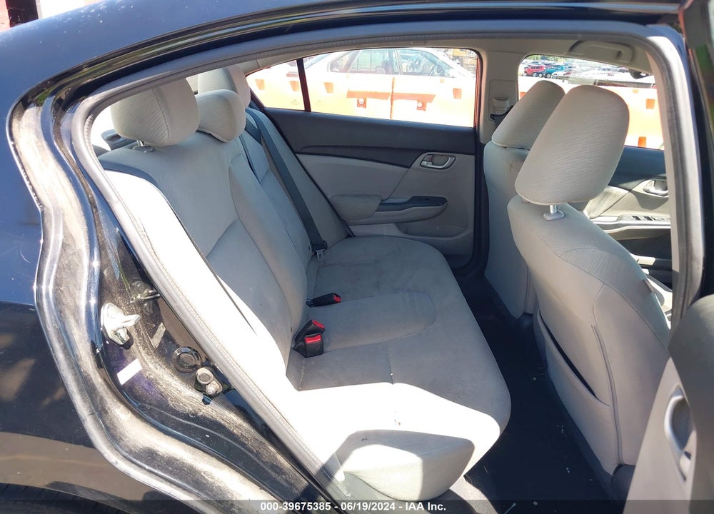 2013 HONDA CIVIC VIN: 2HGFB2F54DH512530