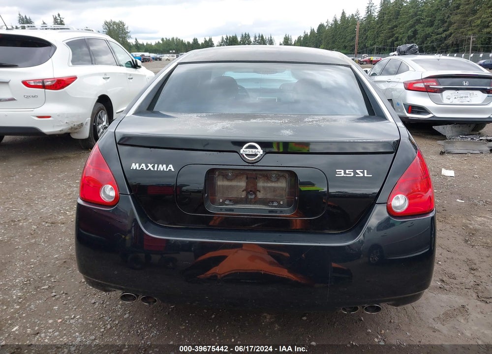 2004 NISSAN MAXIMA 3.5 SL VIN: 1N4BA41E34C909545