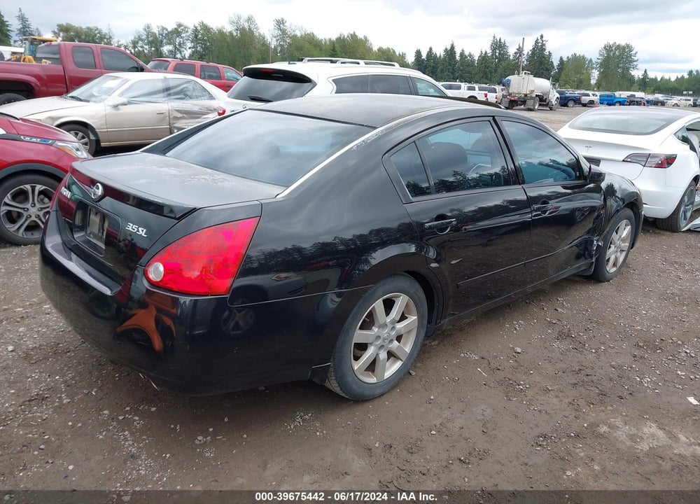 2004 NISSAN MAXIMA 3.5 SL VIN: 1N4BA41E34C909545