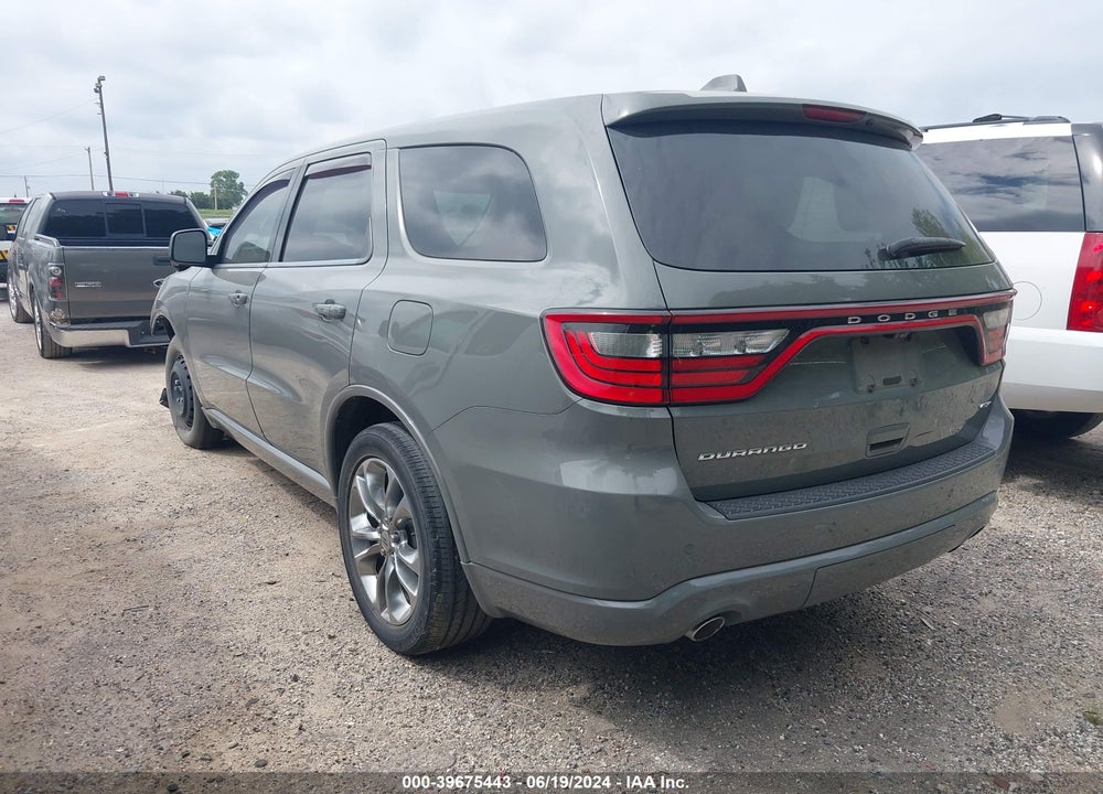 2020 DODGE DURANGO GT RWD VIN: 1C4RDHDGXLC373700