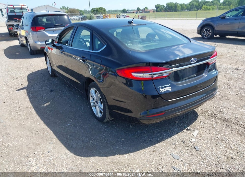 2018 FORD FUSION HYBRID SE VIN: 3FA6P0LU1JR209260