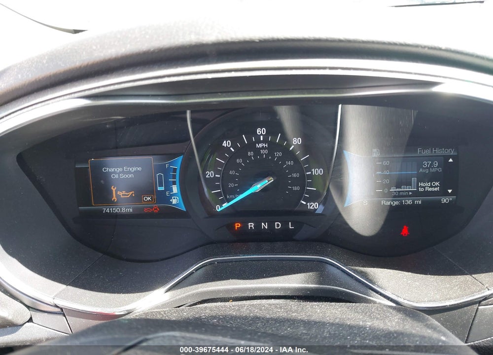2018 FORD FUSION HYBRID SE VIN: 3FA6P0LU1JR209260