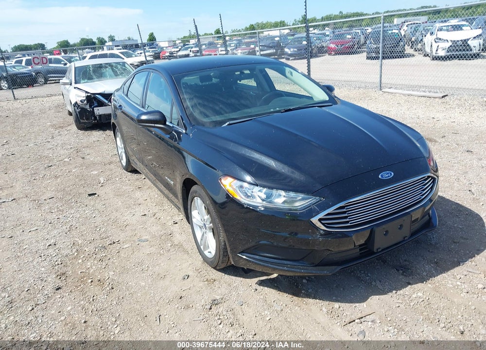 2018 FORD FUSION HYBRID SE VIN: 3FA6P0LU1JR209260