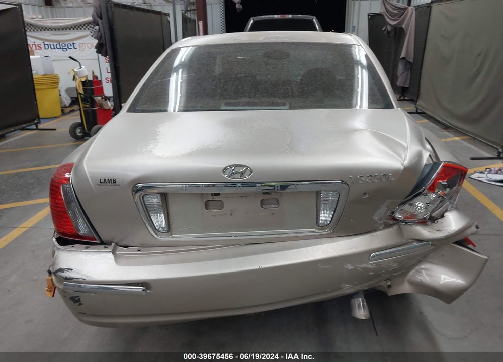 2005 HYUNDAI XG350 L VIN: KMHFU45E95A384318