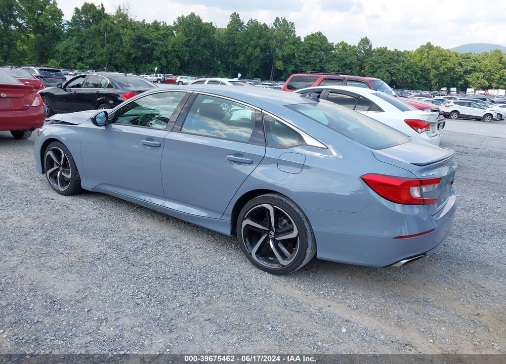 2021 HONDA ACCORD SPORT VIN: 1HGCV1F36MA100000