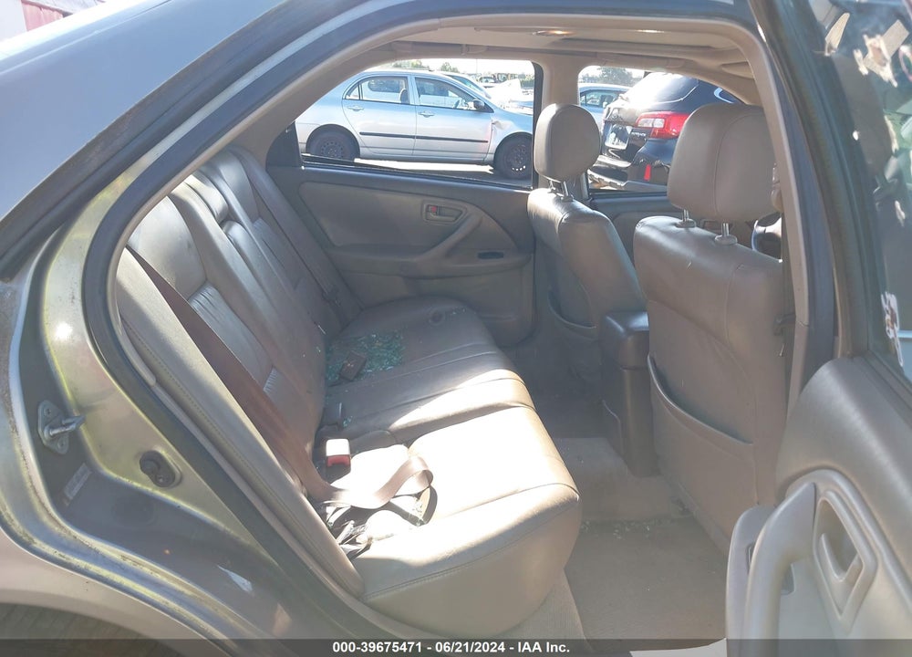 2000 TOYOTA CAMRY XLE V6 VIN: JT2BF28K6Y0244507