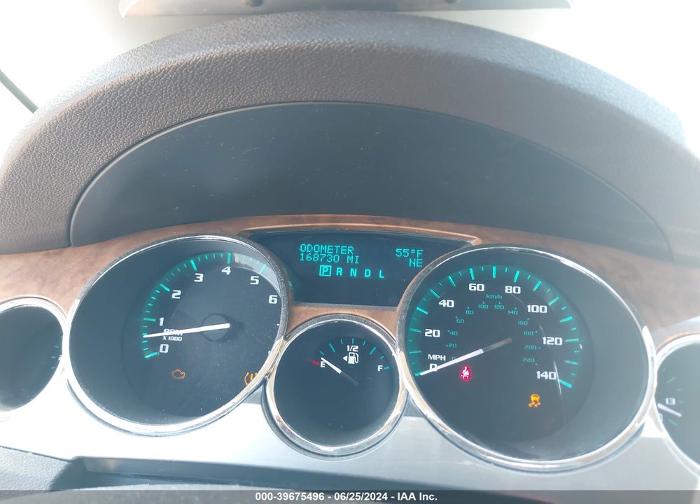 2012 BUICK ENCLAVE LEATHER VIN: 5GAKRCED6CJ368517