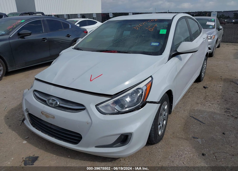 2017 HYUNDAI ACCENT SE VIN: KMHCT4AE8HU370490