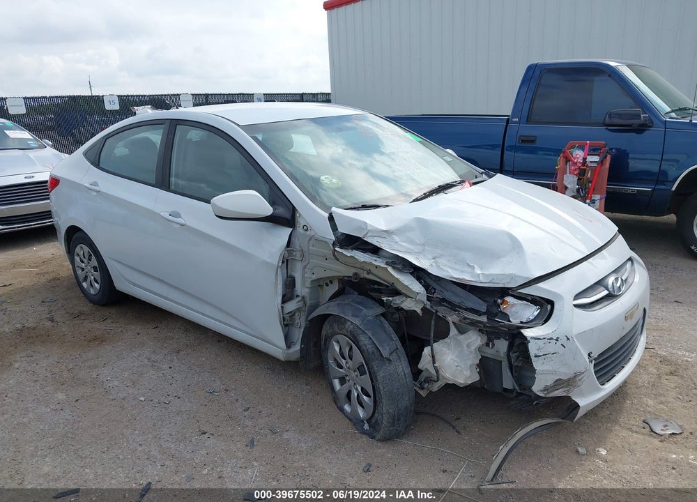 2017 HYUNDAI ACCENT SE VIN: KMHCT4AE8HU370490