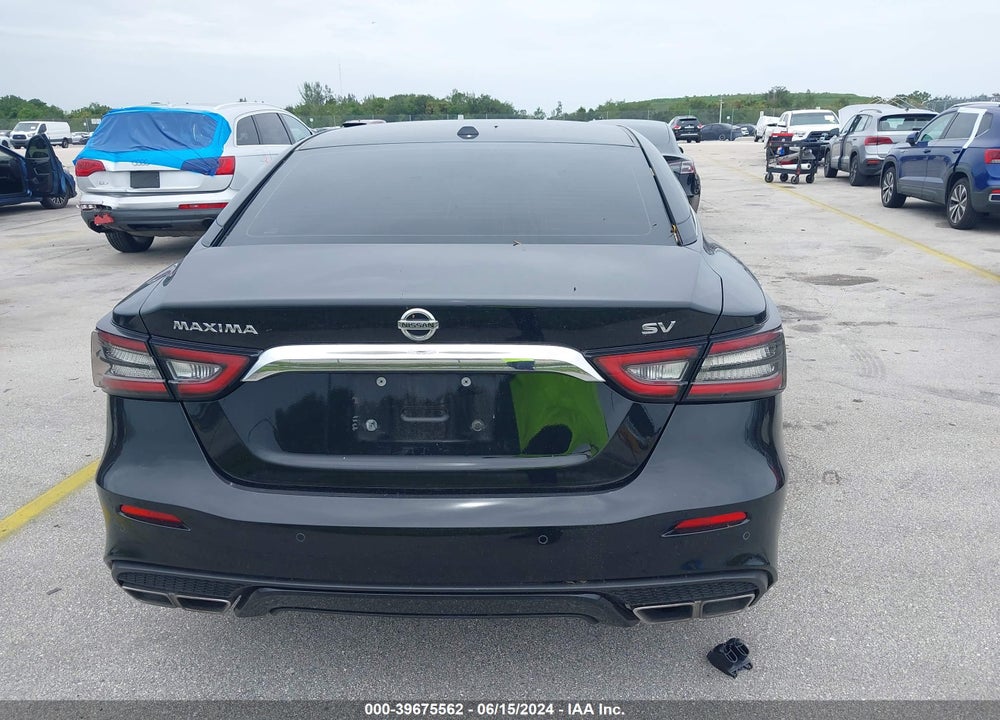 2020 NISSAN MAXIMA SV XTRONIC CVT VIN: 1N4AA6CV2LC374176