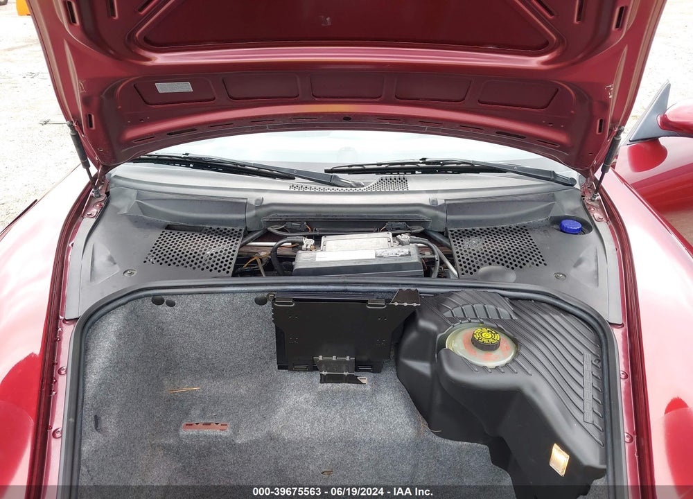 1997 PORSCHE BOXSTER VIN: WP0CA2984VS625785