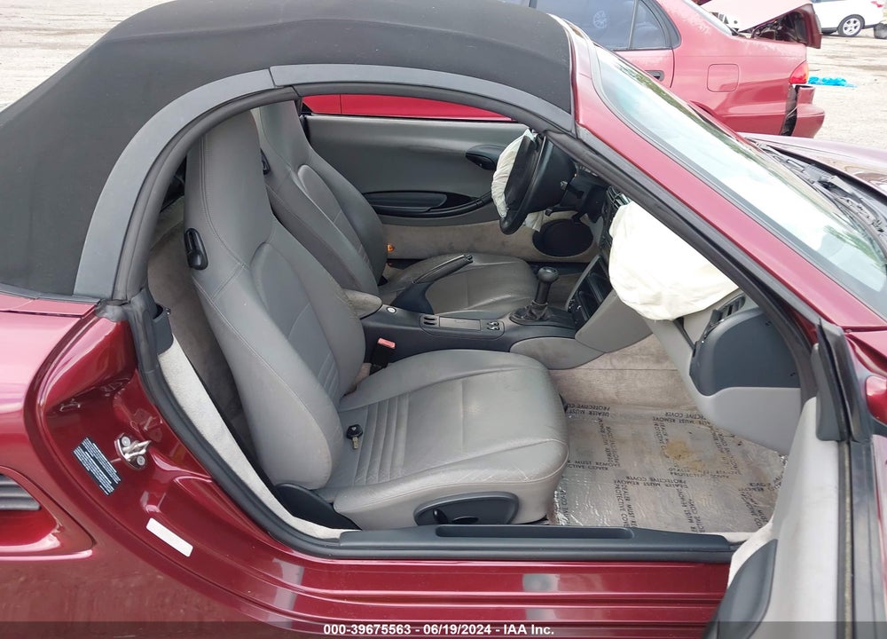1997 PORSCHE BOXSTER VIN: WP0CA2984VS625785