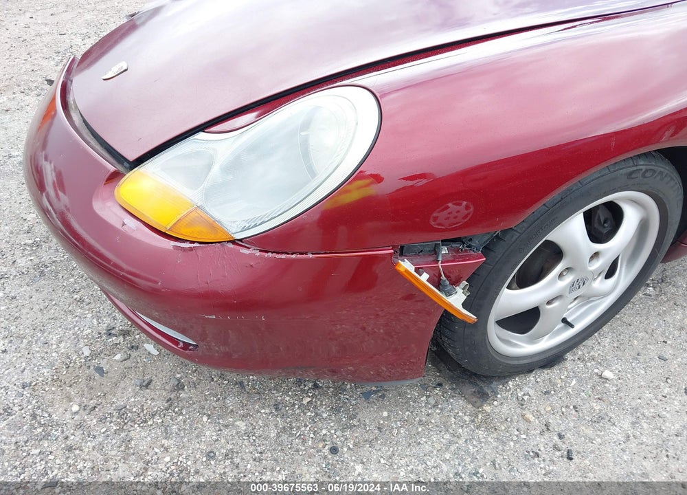 1997 PORSCHE BOXSTER VIN: WP0CA2984VS625785
