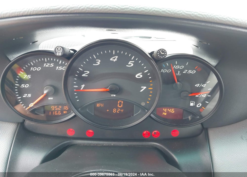 1997 PORSCHE BOXSTER VIN: WP0CA2984VS625785