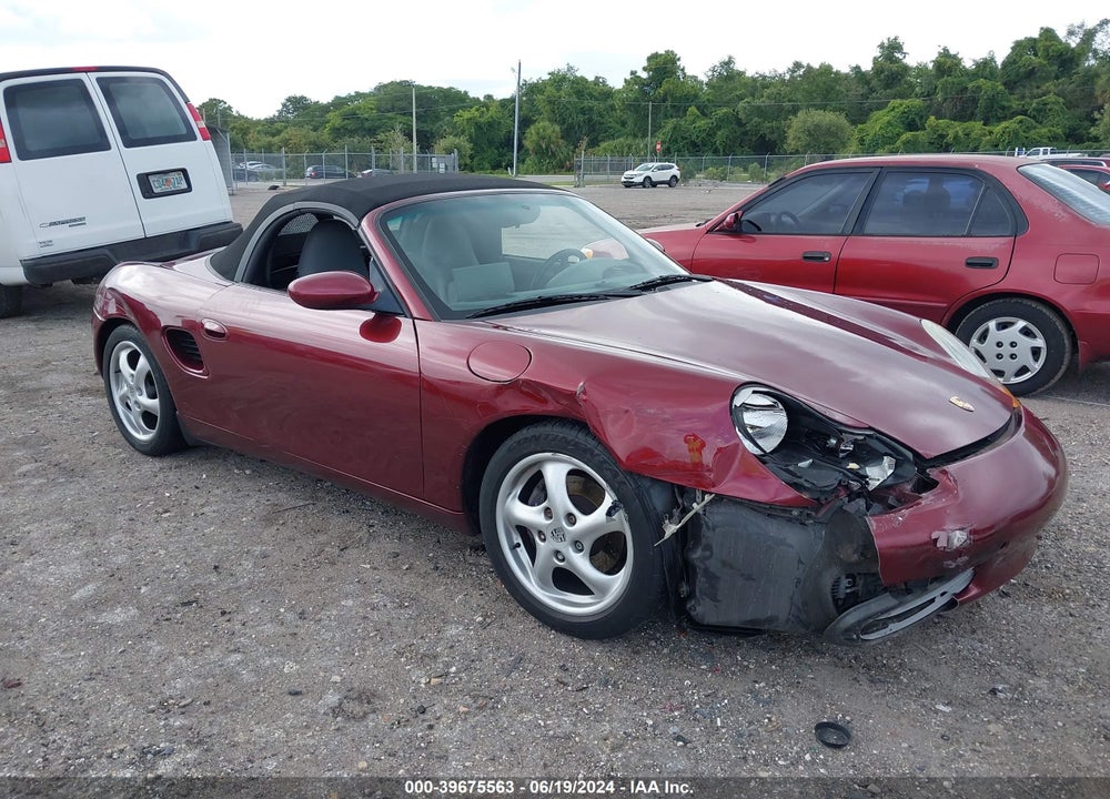1997 PORSCHE BOXSTER VIN: WP0CA2984VS625785