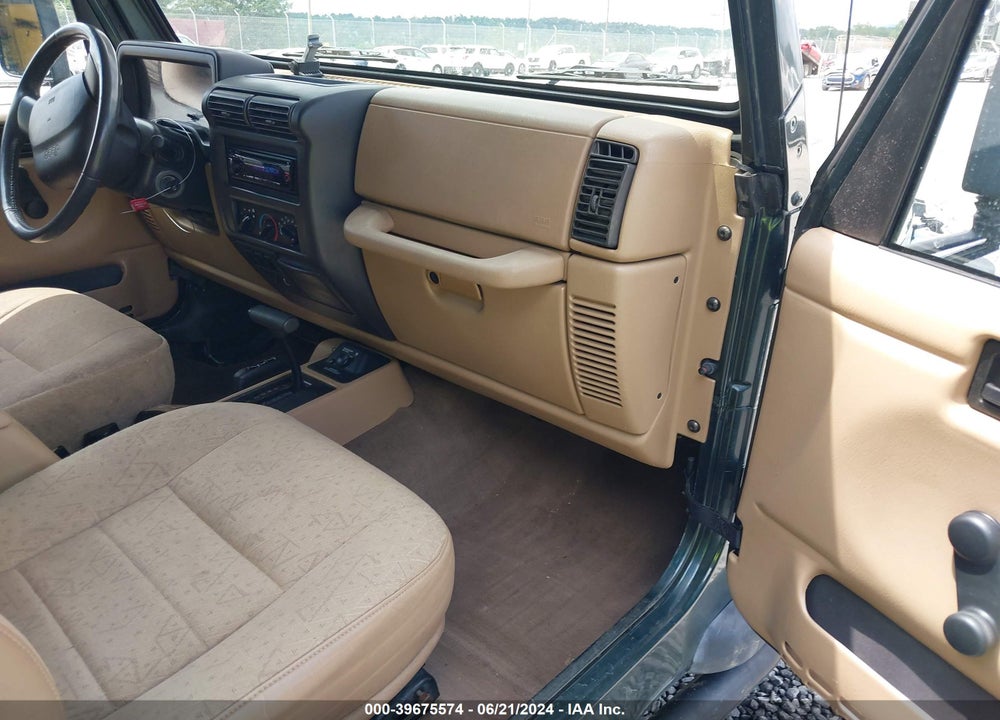 2002 JEEP WRANGLER X VIN: 1J4FA39S42P707653