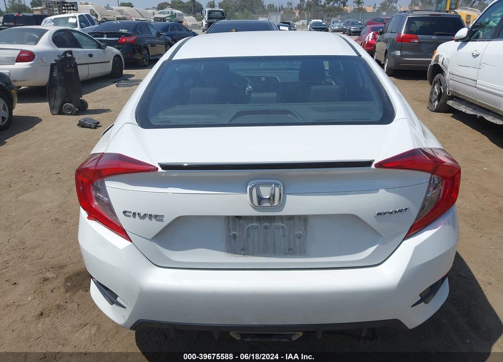 2019 HONDA CIVIC SPORT VIN: 2HGFC2F84KH539666