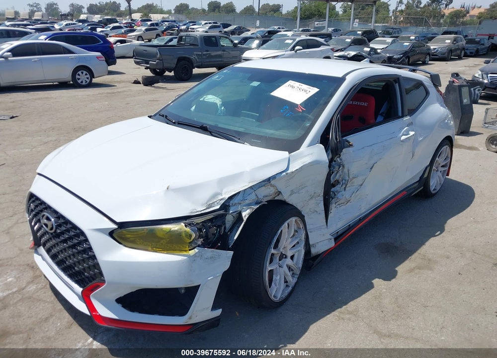2020 HYUNDAI VELOSTER N VIN: KMHT36AHXLU004027