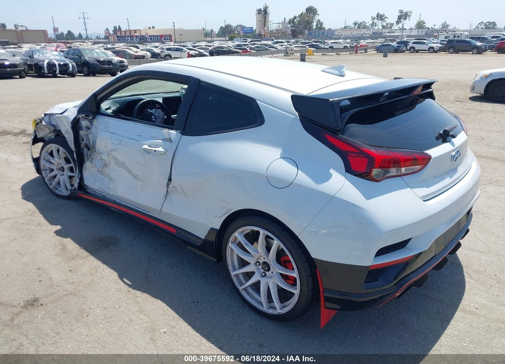 2020 HYUNDAI VELOSTER N VIN: KMHT36AHXLU004027