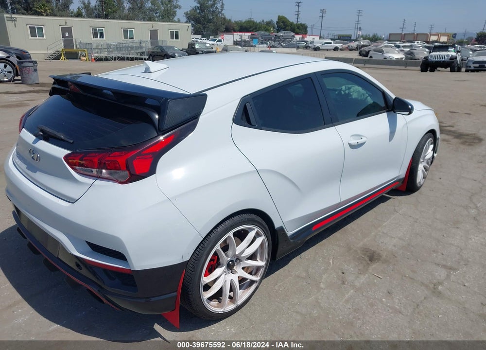 2020 HYUNDAI VELOSTER N VIN: KMHT36AHXLU004027
