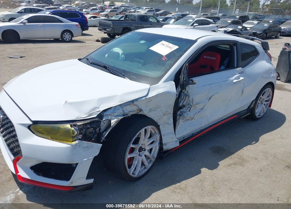 2020 HYUNDAI VELOSTER N VIN: KMHT36AHXLU004027