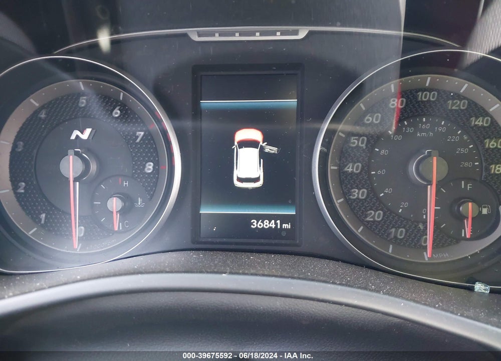 2020 HYUNDAI VELOSTER N VIN: KMHT36AHXLU004027