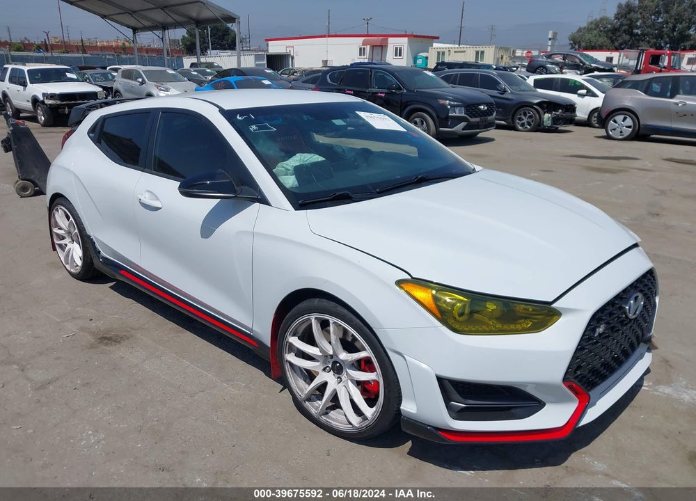 2020 HYUNDAI VELOSTER N VIN: KMHT36AHXLU004027
