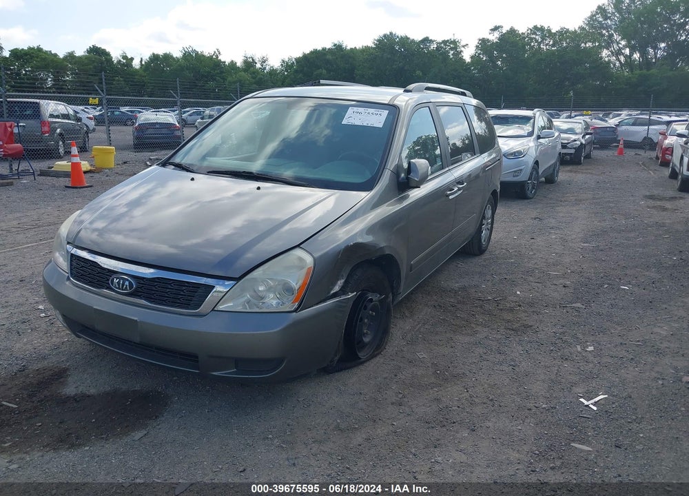 2011 KIA SEDONA LX VIN: KNDMG4C7XB6372667
