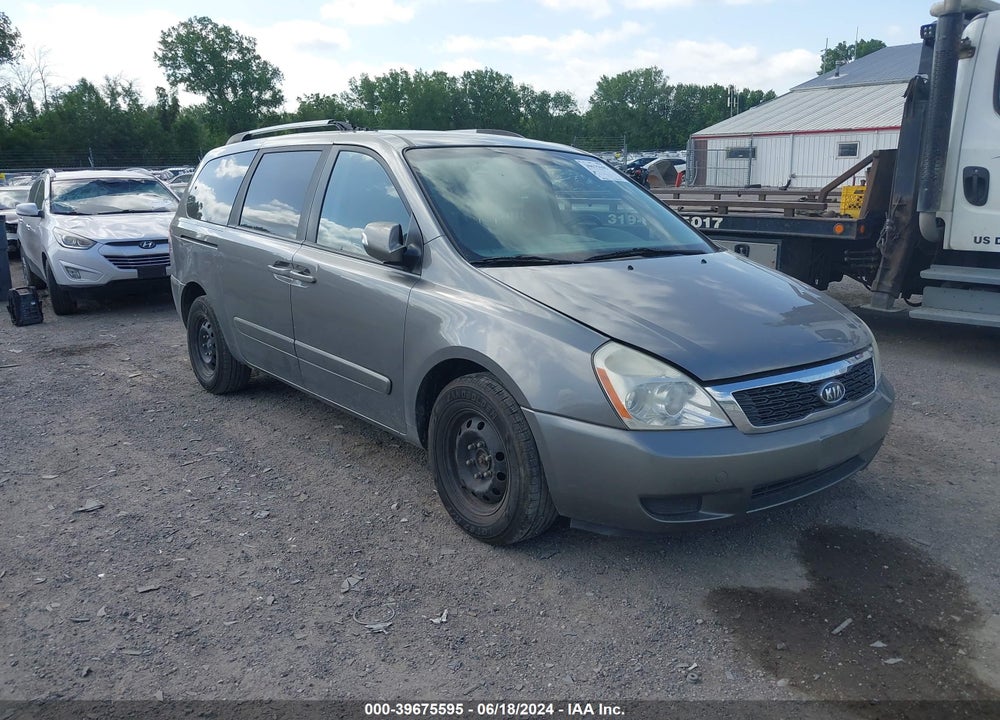 2011 KIA SEDONA LX VIN: KNDMG4C7XB6372667