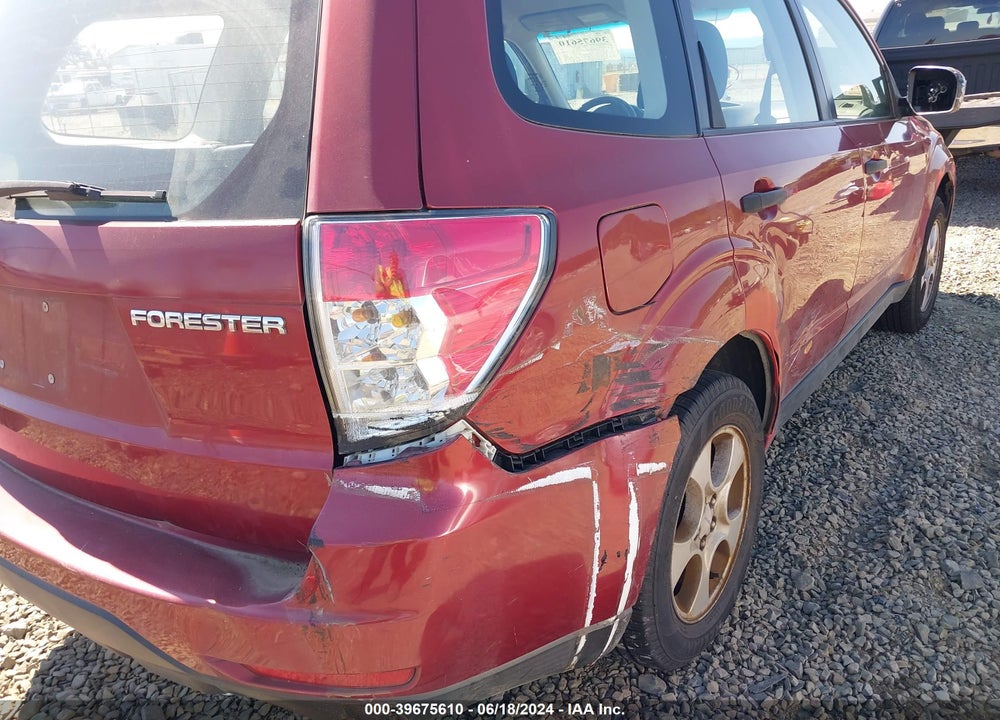 2009 SUBARU FORESTER 2.5X VIN: JF2SH61669H793943
