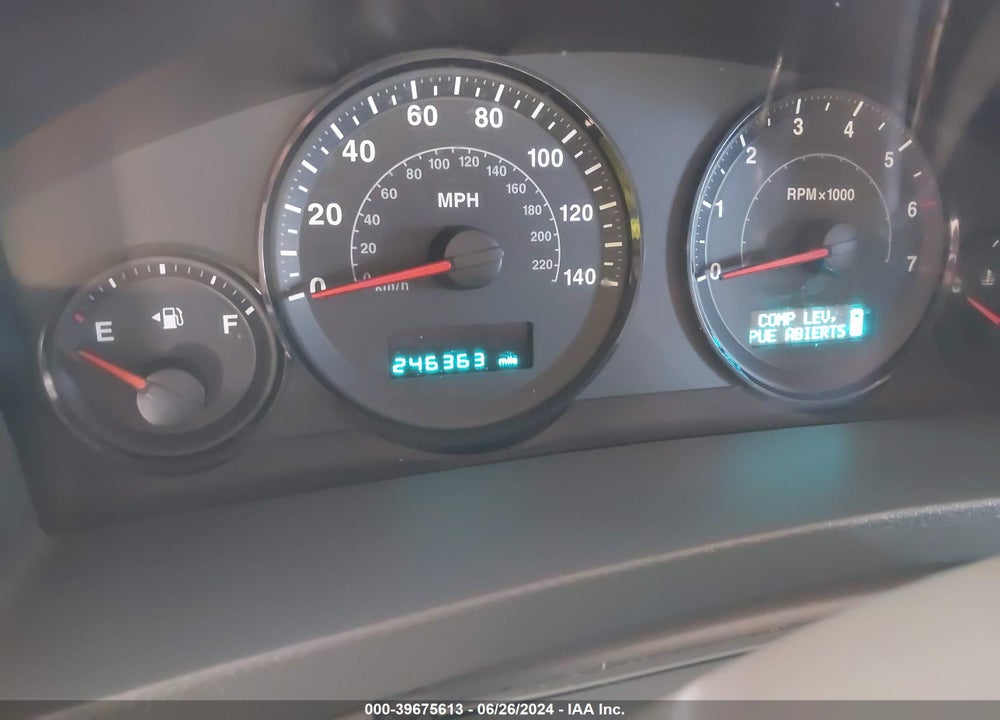 2006 JEEP GRAND CHEROKEE VIN: 1J4GS48K26C257278