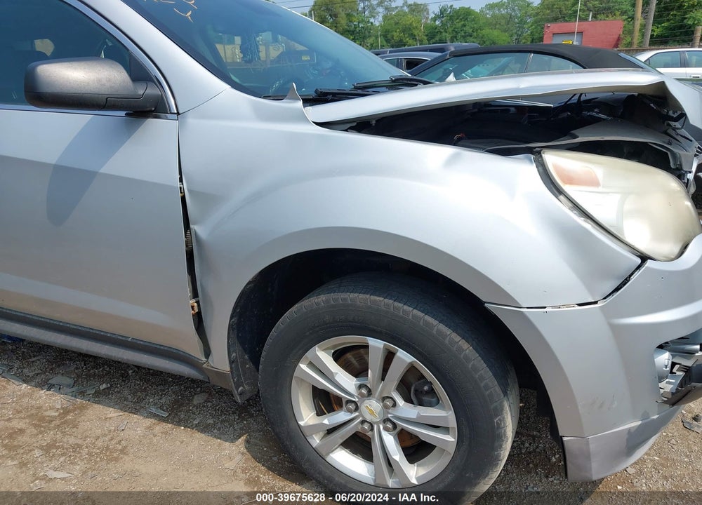 2013 CHEVROLET EQUINOX LS VIN: 1GNALBEK6DZ122128