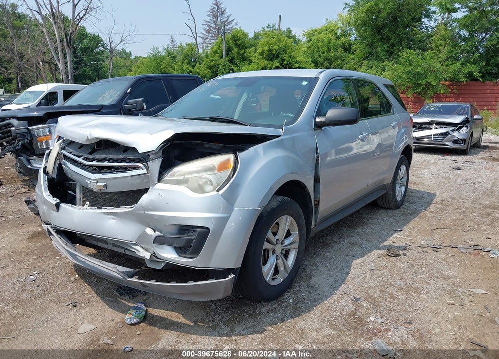 2013 CHEVROLET EQUINOX LS VIN: 1GNALBEK6DZ122128