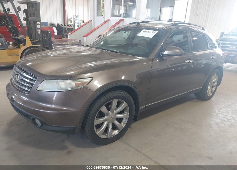 2003 INFINITI FX35 VIN: JNRAS08W03X204350