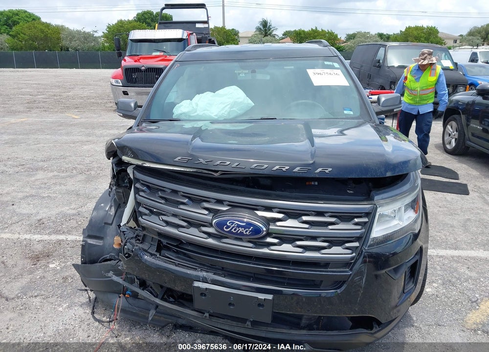 2018 FORD EXPLORER XLT VIN: 1FM5K7DH9JGC23649