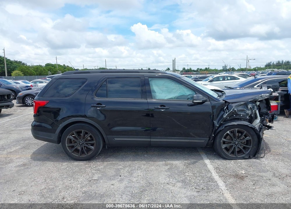 2018 FORD EXPLORER XLT VIN: 1FM5K7DH9JGC23649