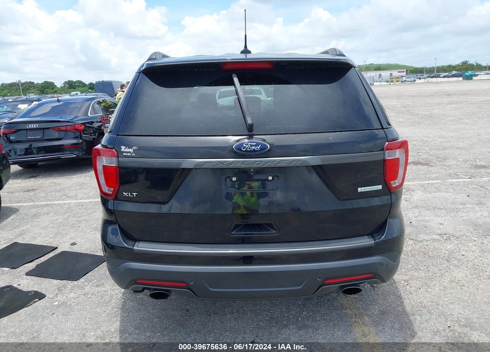 2018 FORD EXPLORER XLT VIN: 1FM5K7DH9JGC23649
