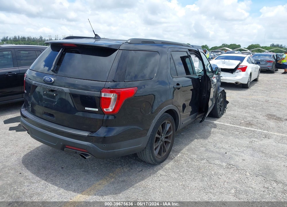 2018 FORD EXPLORER XLT VIN: 1FM5K7DH9JGC23649