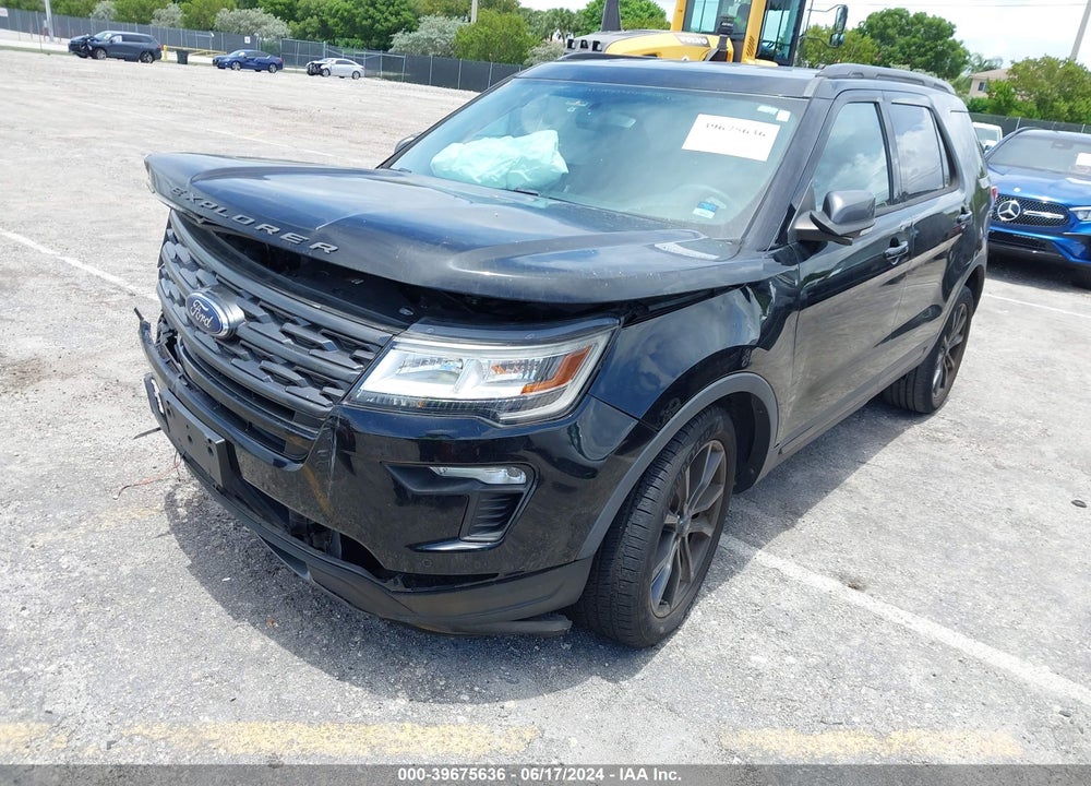 2018 FORD EXPLORER XLT VIN: 1FM5K7DH9JGC23649