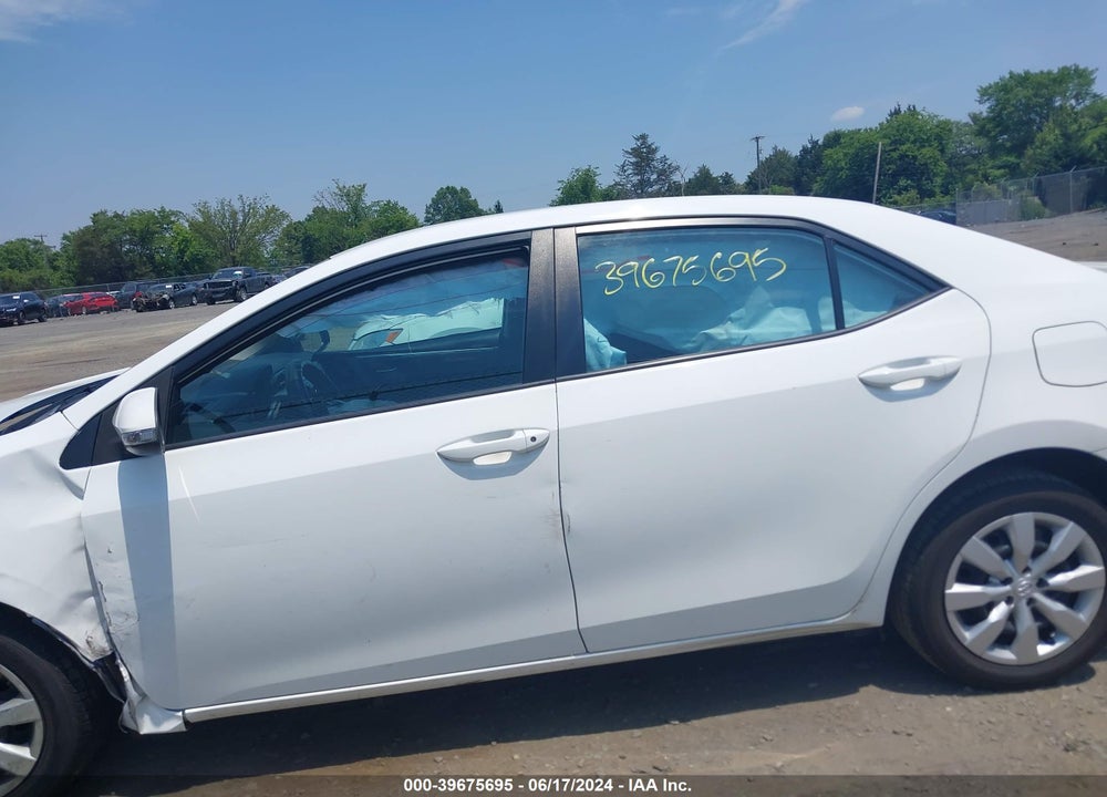 2016 TOYOTA COROLLA S VIN: 5YFBURHE0GP476931